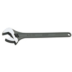 Gedore Adjustable Spanner, 455 mm Overall, 53mm Jaw Capacity, Metal Handle