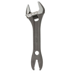 Bahco Adjustable Spanner, 205 mm Overall, 32mm Jaw Capacity, Metal Handle