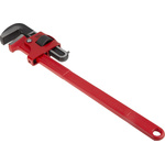 Facom Pipe Wrench, 600.0 mm Overall, 76mm Jaw Capacity, Metal Handle