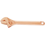 Bahco Adjustable Spanner, 150 mm Overall, 18mm Jaw Capacity, Metal Handle, Non-Sparking