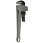 Ega-Master Pipe Wrench, 254.0 mm Overall, 25.4mm Jaw Capacity, Metal Handle