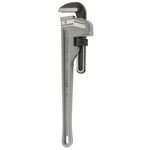 Ega-Master Pipe Wrench, 457.2 mm Overall, 50.08mm Jaw Capacity, Metal Handle
