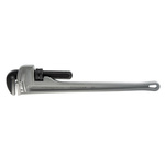 Ega-Master Pipe Wrench, 609.6 mm Overall, 76.2mm Jaw Capacity, Metal Handle