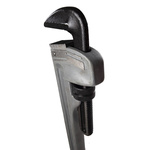 Ega-Master Pipe Wrench, 914.4 mm Overall, 127mm Jaw Capacity, Metal Handle