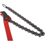 Ega-Master Strap Wrench, 300 mm Overall, 300mm Jaw Capacity, Metal Handle