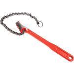 Ega-Master Strap Wrench, 300 mm Overall, 300mm Jaw Capacity, Metal Handle