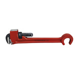 Ega-Master Pipe Wrench, 250.0 mm Overall, 25.4mm Jaw Capacity, Metal Handle