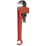 Ega-Master Pipe Wrench, 250.0 mm Overall, 25.4mm Jaw Capacity, Metal Handle