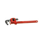 Facom Pipe Wrench, 250.0 mm Overall, 34mm Jaw Capacity, Metal Handle