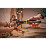 Stanley Adjustable Spanner, 250 mm Overall, 32mm Jaw Capacity, Bi-Material Handle