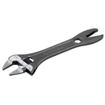 Bahco Adjustable Spanner, 209 mm Overall, 32mm Jaw Capacity, Short Handle