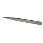 RS PRO 140 mm, Stainless Steel, Tweezers