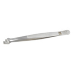 RS PRO 120 mm, Stainless Steel, Wafer, Tweezers