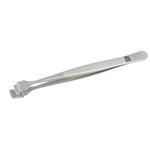 RS PRO 125 mm, Stainless Steel, Wafer, Tweezers
