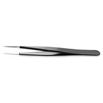 RS PRO 110 mm, Stainless Steel, Sharp, ESD Tweezers