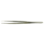 RS PRO 160 mm, Stainless Steel, Serrated, Tweezers