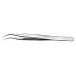 RS PRO 115 mm, Stainless Steel, Strong, Tweezers