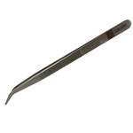 RS PRO 160 mm, Low Carbon Austenitic Steel, Curved, Tweezer