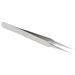 RS PRO 110 mm, Stainless Steel, Tweezers