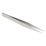 RS PRO 110 mm, Stainless Steel, Short, Tweezers