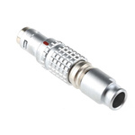 Lemo Solder Connector, 4 Contacts, Cable Mount, IP68