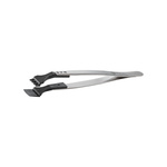 ideal-tek 130 mm, PEEK (Tip), Stainless Steel (Body), Flat, ESD Tweezers