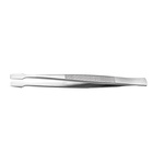 RS PRO 105 mm, Stainless Steel, Tweezers