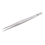 RS PRO 140 mm, Stainless Steel, Tweezers