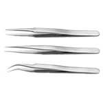 RS PRO Stainless Steel, Tweezer Set