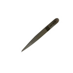 RS PRO 90 mm, Low Carbon Austenitic Steel, Flat; Fine, Tweezer