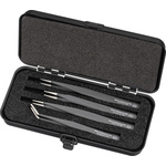 Wiha 130 mm, Chrome Nickel Steel, Flat, Tweezers