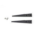 ideal-tek 40 mm, Carbon Fibre, Straight, Tweezer Tips