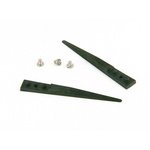 ideal-tek 40 mm, Zirconia Toughened Aluminium, Fine, Straight, Tweezer Tips