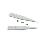 ideal-tek 55 mm, Zirconia Toughened Aluminium, Fine, Straight, Tweezer Tips