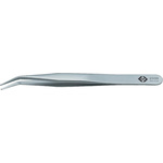 CK 120 mm, Stainless Steel, Angle, ESD Tweezer