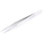Lindstrom 120 mm, Stainless Steel, Rounded, ESD Tweezers