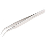Lindstrom 115 mm, Stainless Steel, Rounded, ESD Tweezers