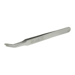 Bernstein 115 mm, Stainless Steel, Flat; Rounded, ESD Tweezers