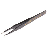 Bernstein 115 mm, Stainless Steel, Pointed, ESD Tweezers