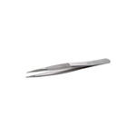 ideal-tek 120 mm, Stainless Steel, Serrated, Tweezers