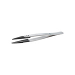 ideal-tek 130 mm, Strong; Rounded, ESD Tweezers