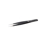 ideal-tek 120 mm, Stainless Steel, Very Sharp, ESD Tweezers