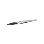 ideal-tek 130 mm, PEEK (Tip), Stainless Steel (Body), Flat; Rounded, ESD Tweezers
