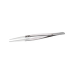 ideal-tek 140 mm, Polyester (Handle), Stainless Steel (Body), Flat; Rounded, Tweezers