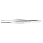 Facom 155 mm, Stainless Steel, Grooved, Tweezers