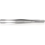 Knipex 143 mm, Stainless Steel, Smooth, Tweezer