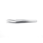 ideal-tek 115 mm, Stainless Steel, Bent, Extra Fine, Tweezer
