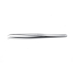 ideal-tek 140 mm, Stainless Steel, Bent, Extra Fine, Tweezer