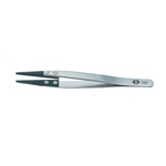 CK 130 mm, Stainless Steel, Rounded, ESD Tweezer