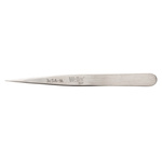 Weller Erem 110 mm, Stainless Steel, Pointed, Tweezers